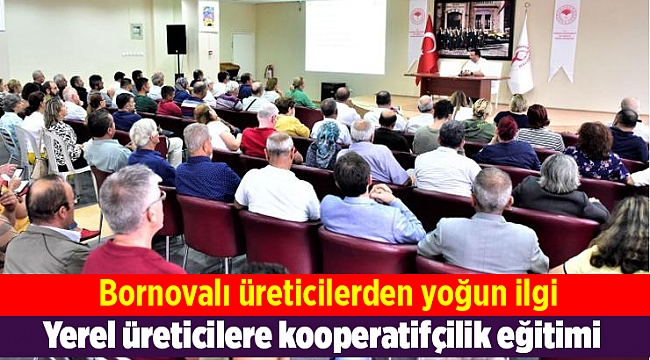 Yerel üreticilere kooperatifçilik eğitimi