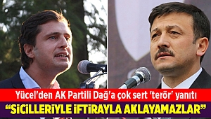 Yücel'den AK Partili Dağ'a çok sert 'terör' yanıtı