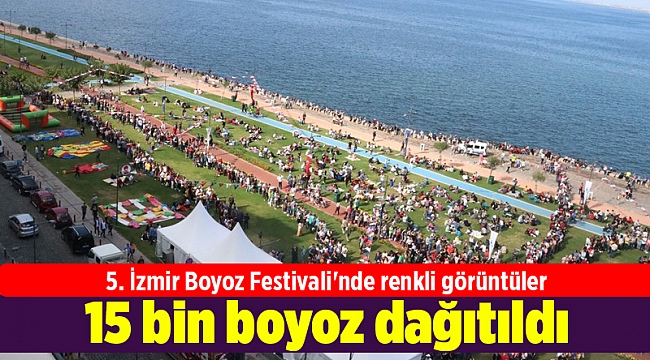 5. İzmir Boyoz Festivali&#039;nde 15 bin boyoz dağıtıldı