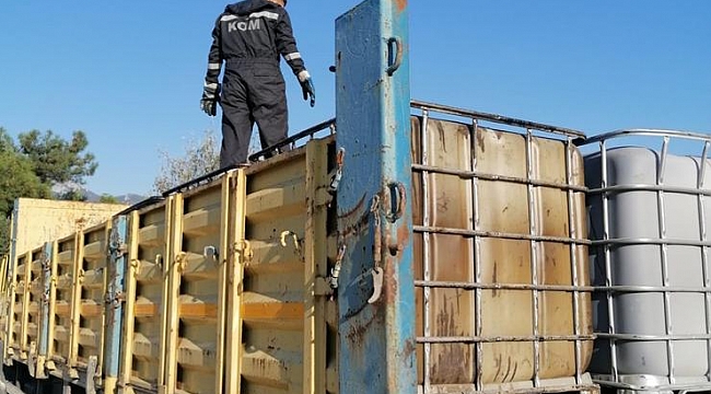 5 ton kaçak akaryakıta el konuldu