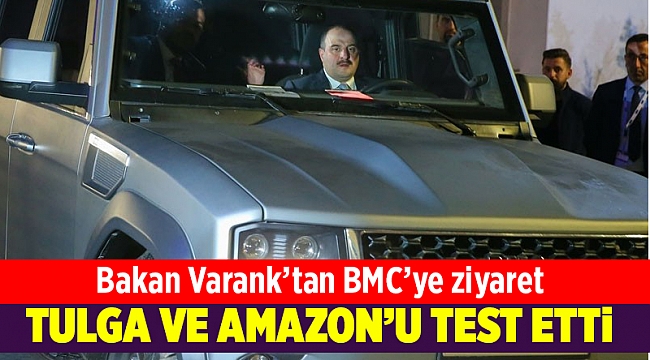 Bakan Varank Tulga&#039;yı test etti