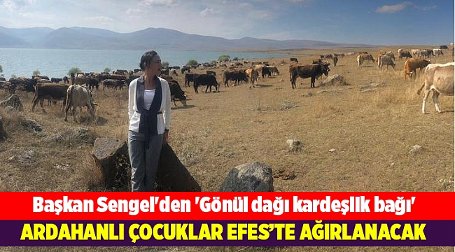Başkan Sengel'den 'Gönül dağı kardeşlik bağı' projesi