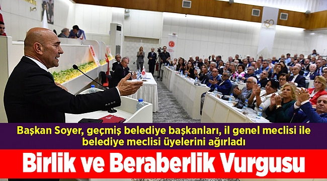 Başkan Soyer'den birlik mesajı