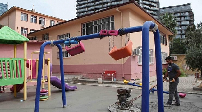 Bayraklı'da okullar sil baştan yenileniyor