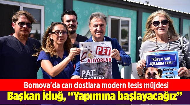Bornova'da candostlara modern tesis müjdesi