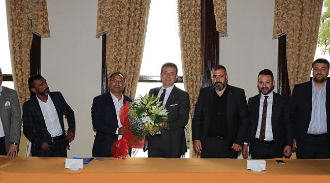 CHP’li Purçu Romanların sorunları için İmamoğlu’nu ziyaret etti