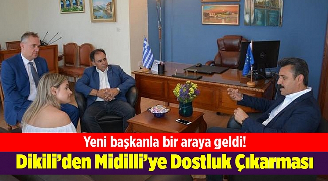 Dikili’den Midilli’ye Dostluk Çıkarması