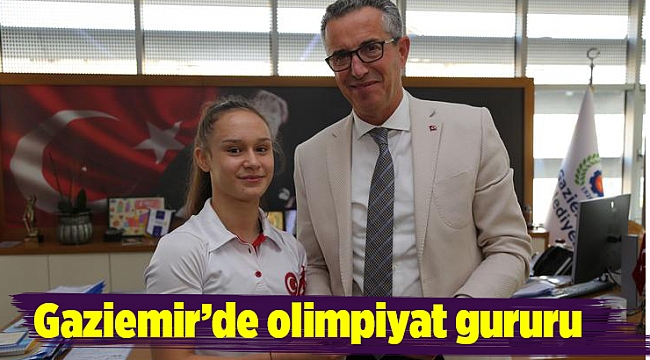 Gaziemir’de olimpiyat gururu