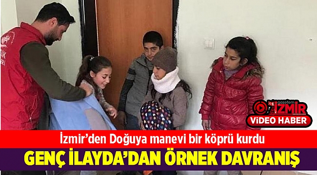 GENÇ İLAYDA'DAN ÖRNEK DAVRANIŞ