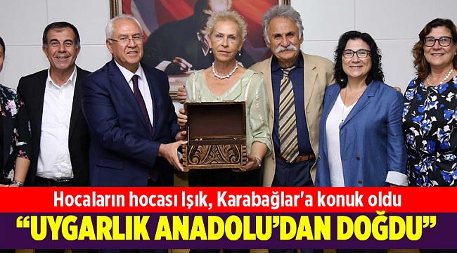 Hocaların hocası Işık, Karabağlar'a konuk oldu