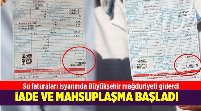 İzmir’de 167 köyde su faturaları yeniden düzenlendi, mağduriyet giderildi