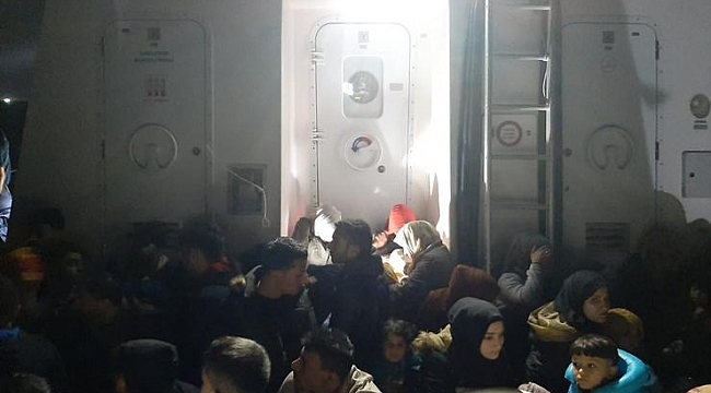 İzmir'de 46 kaçak göçmen yakalandı