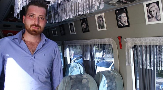 İzmir&#039;de nostaljik okul servisi