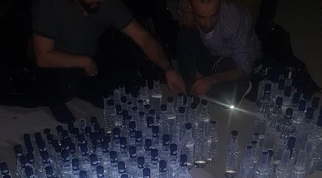 İzmir’de sahte içki operasyonu