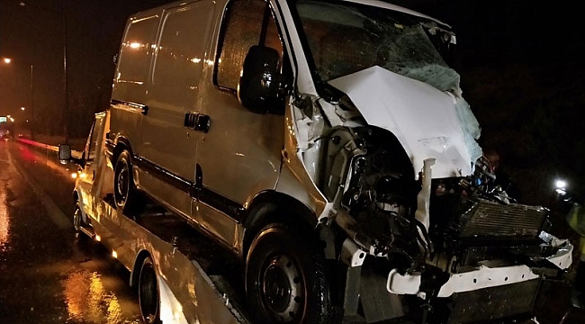 İzmir'de ucuz atlatılan kaza!