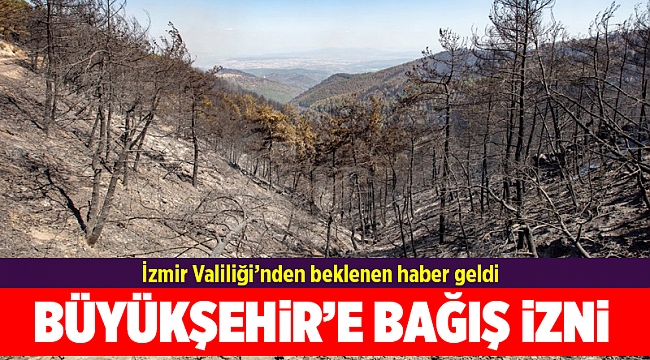 İzmir Valiliği'nden orman yangınlarıyla ilgili beklenen izin geldi