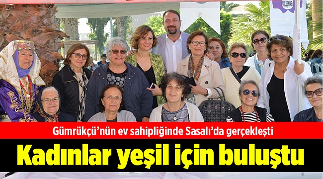 Kadınlar yeşil için buluştu