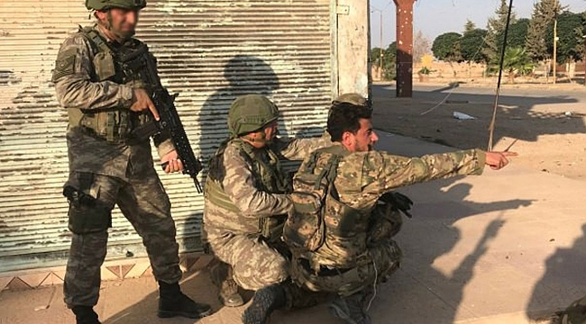 MSB fotoğraf paylaştı! Komandolar Rasulayn’da!