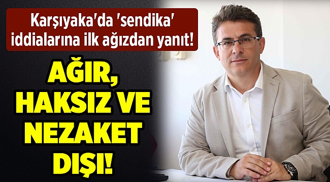 “Sendikal rekabetin içinde olmam”