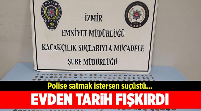 Tarih kaçakçısına suçüstü!