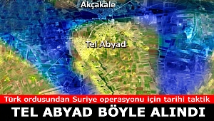 Türk ordusundan Suriye operasyonu için tarihi taktik! Tel Abyad böyle alındı
