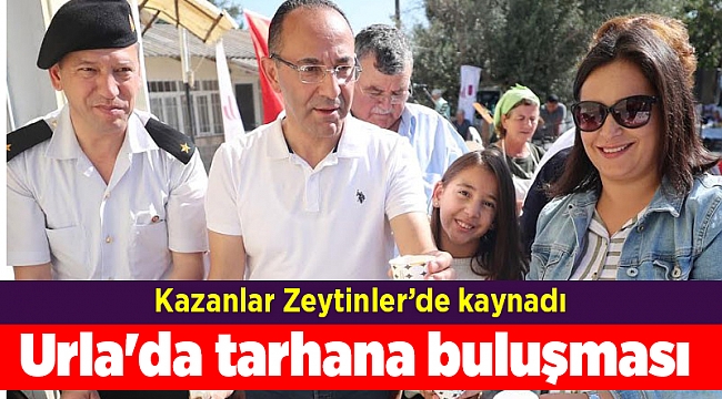 Urla'da tarhana buluşması