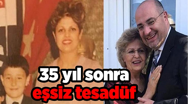 35 yıl sonra eşsiz tesadüf