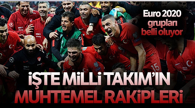 A Milli Futbol Takımımızın Euro 2020 rakipleri belli oluyor!