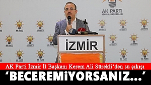 AK Partili Sürekli'den su çıkışı: Beceremiyorlarsa biz yapalım