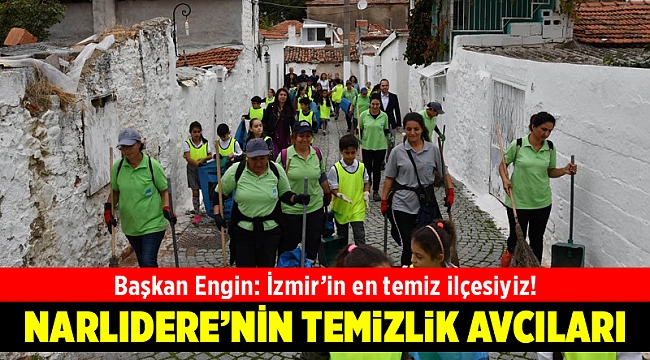 Başkan Engin: İzmir’in en temiz ilçesiyiz!