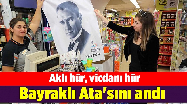 Bayraklı Ata'sını andı