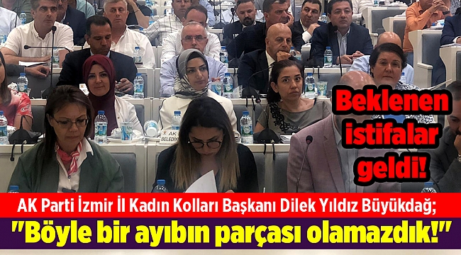 Beklenen istifalar geldi!