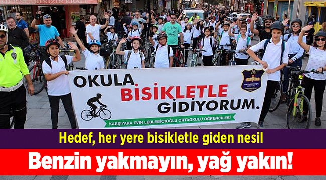 Benzin yakmayın, yağ yakın!