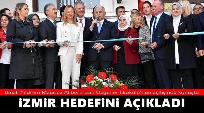 Binali Yıldırım: İzmir'de hedef, tekli eğitimi yüzde 100'e çıkarmak