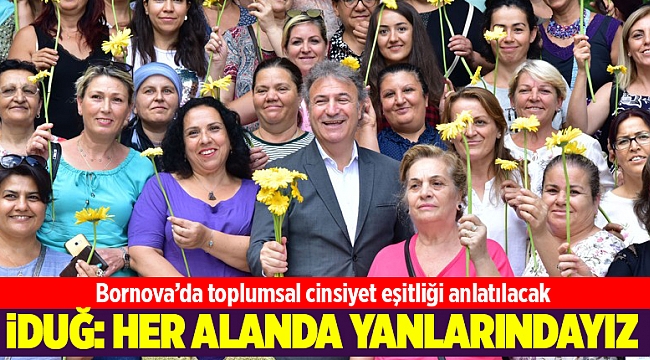 Bornova'da sesler "Kadına yönelik şiddetle mücadele" için yükselecek