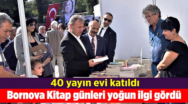 Bornova Kitap günleri yoğun ilgi gördü