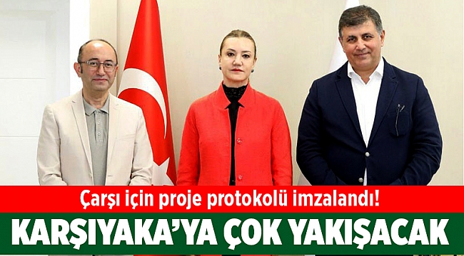 Çarşı için proje protokolü imzalandı!