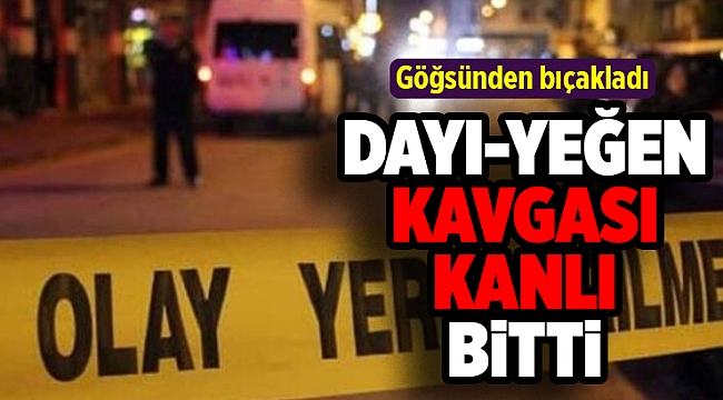 Dayısı tarafından bıçaklandığı öne sürülen 17 yaşındaki genç hastaneye kaldırıldı