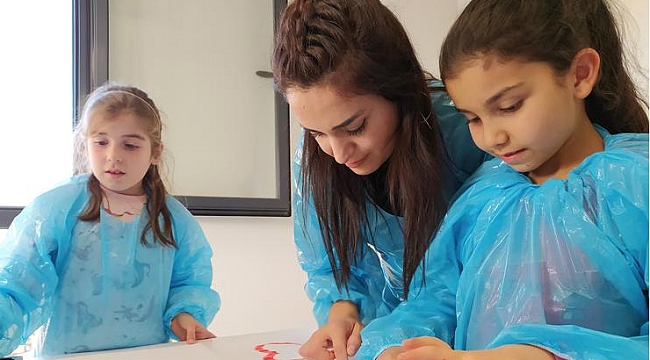 Gaziemir’de çocukların iç dünyasına yolculuk