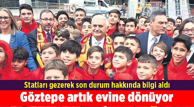 Göztepe artık evine dönüyor
