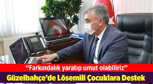 Güzelbahçe’de Lösemili Çocuklara Destek