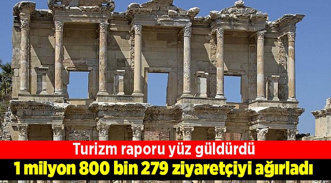 İzmir, 10 aylık dönemde 1 milyon 800 bin 279 ziyaretçiyi ağırladı