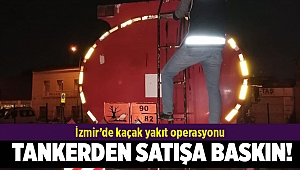 İzmir’de kaçak akaryakıt operasyonu: 18 ton kaçak akaryakıt ele geçildi