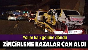 İzmir’de zincirleme kaza: 1 ölü, 1’i ağır 6 yaralı