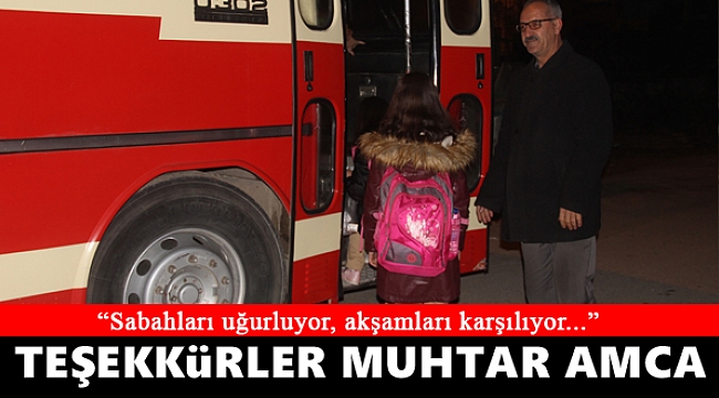 İzmirli muhtardan alkışlanacak hareket