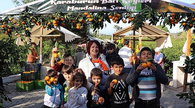 Karaburun’da 12’nci mandalina buluşması