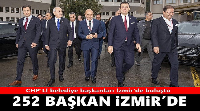 Kılıçdaroğlu, CHP'li belediye başkanlarıyla İzmir'de buluştu...