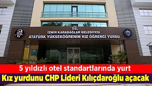 Kız yurdunu CHP Lideri Kılıçdaroğlu açacak