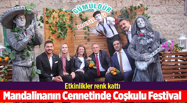 Mandalinanın Cennetinde Coşkulu Festival