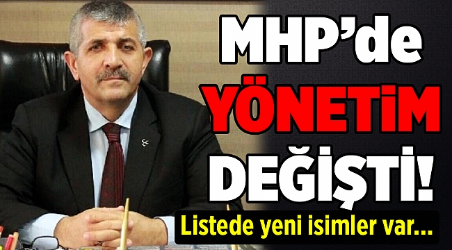 MHP İzmir'de yeni yönetim belirlendi...